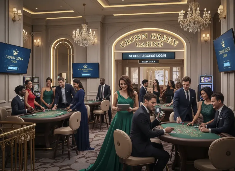 Crown green casino login guide for secure access