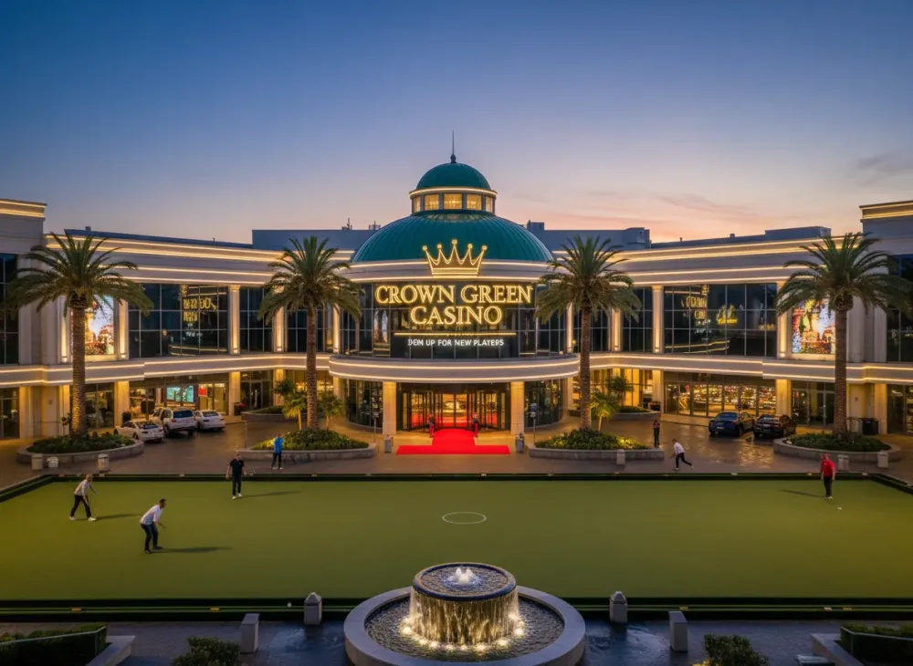 Crown green casino sign up guide for new players